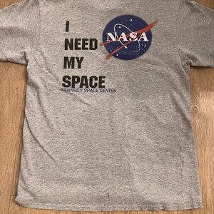 NASA “I need space” gray t shirt